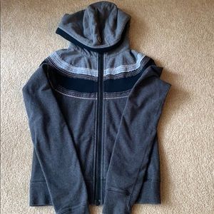 Lululemon gray black scuba hoodie sweatshirt 4